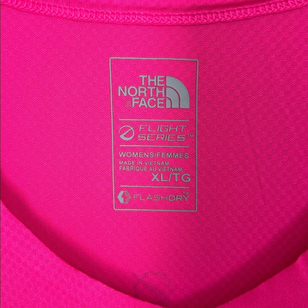 The North Face Flight Series FlashDry Technology Activewear Shirt Hot Pink XL - Picture 3 of 7